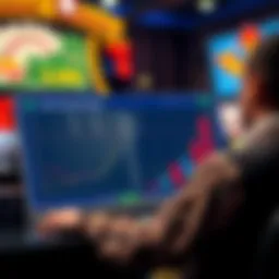 A detailed chart showcasing betting odds and trends