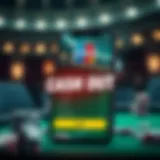 Exploring Cash Out Features in Sports Betting Apps Illustration of a sports betting app showcasing cash out option