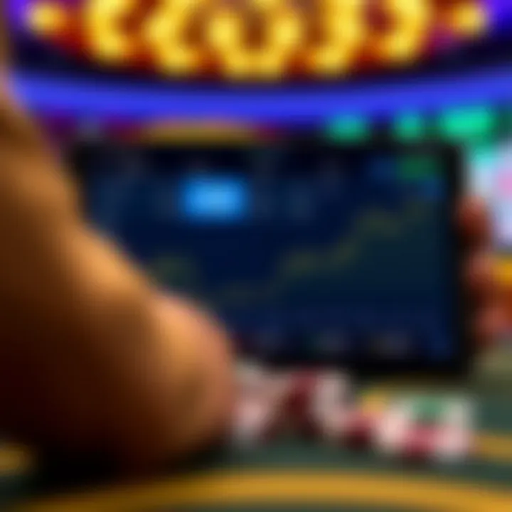 Comprehensive Analytics in Bet Rivers App Analytics dashboard within the Bet Rivers Michigan app displaying betting statistics