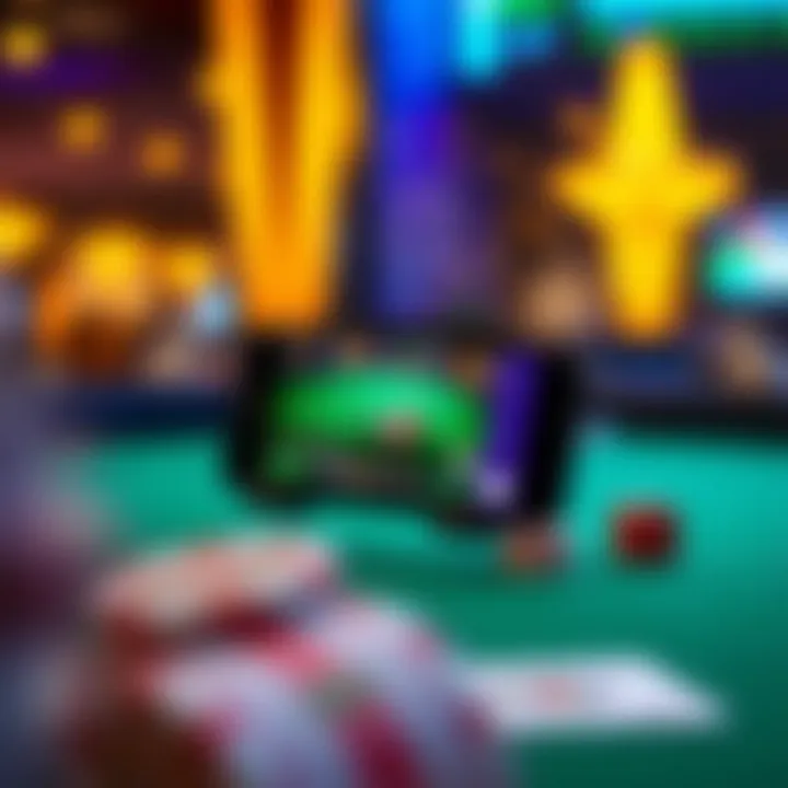 Live Betting Experience on Bet Rivers Michigan Mobile device displaying Bet Rivers Michigan app in action with live betting