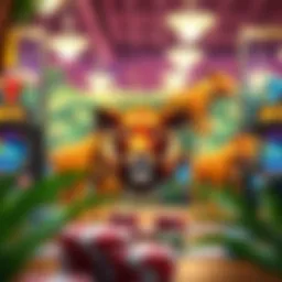 Artistic representation of the Big 5 Safari theme