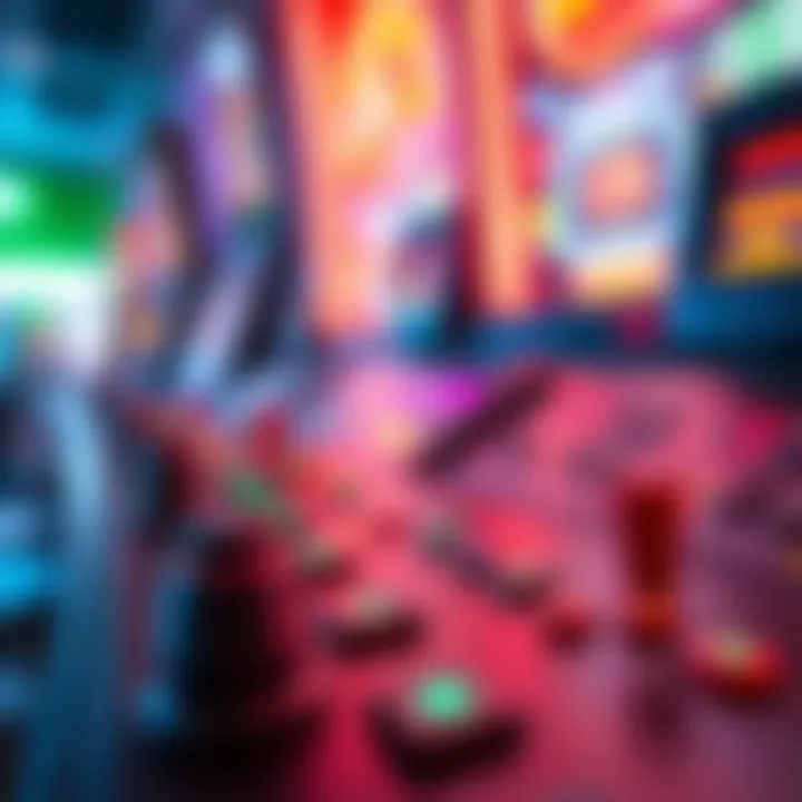 Interactive Sound Controls in Gaming Experience A colorful display of casino game sound buttons