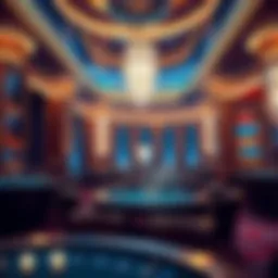 Elegant interior of Club Sapphire showcasing its sophisticated design