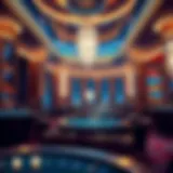 Sophisticated Design of Club Sapphire Elegant interior of Club Sapphire showcasing its sophisticated design