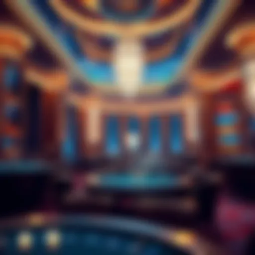 Sophisticated Design of Club Sapphire Elegant interior of Club Sapphire showcasing its sophisticated design