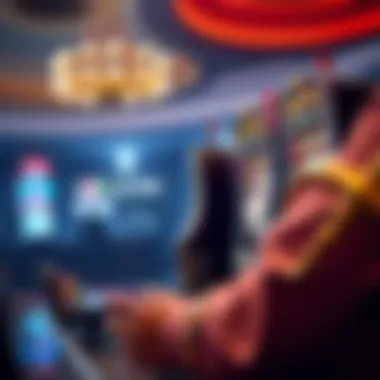 Strategic Gameplay in the WMS Slots App Illustration of strategic gameplay within the WMS Slots App