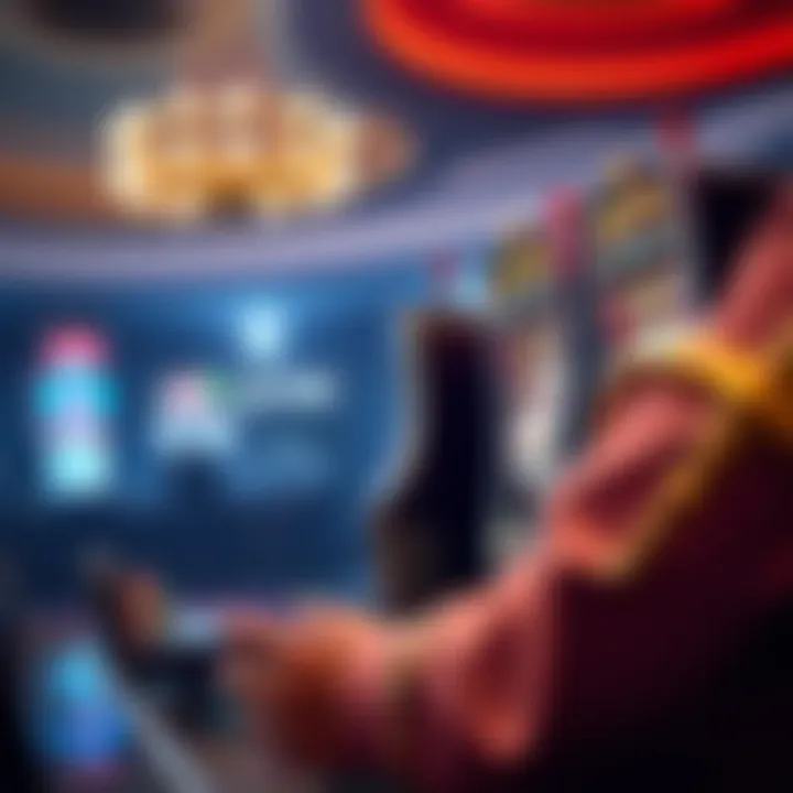 Strategic Gameplay in the WMS Slots App Illustration of strategic gameplay within the WMS Slots App