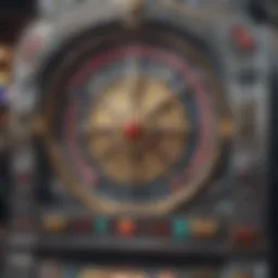 Intricate design of Diamond Storm slot machine