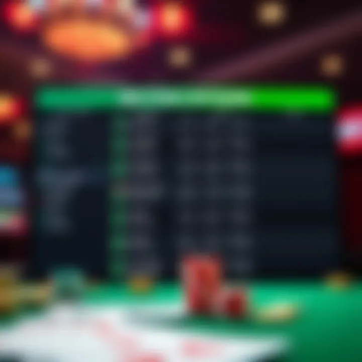 Diverse Betting Options at DraftKings Graphical representation of betting options available