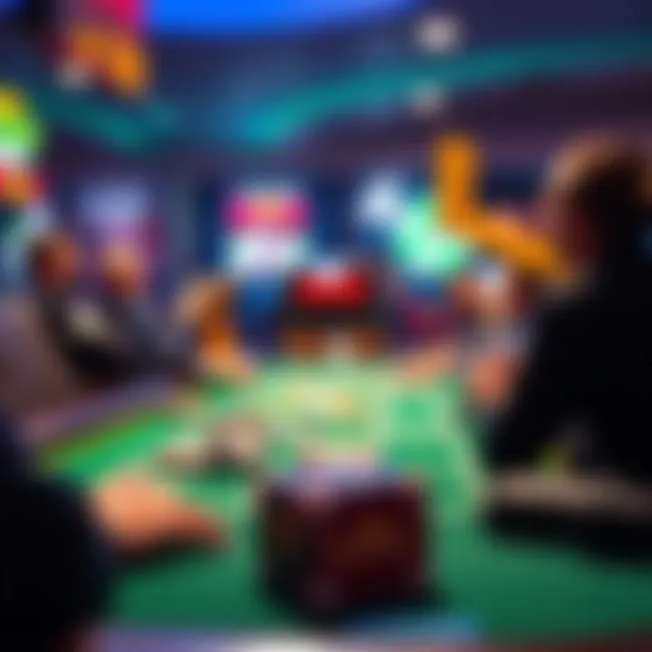 Regulatory Landscape in Online Gambling A visual representation of regulatory considerations in the online gambling sector.