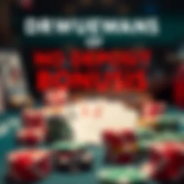 Potential Drawbacks of No Deposit Bonuses Graphic depicting potential drawbacks of no deposit bonuses