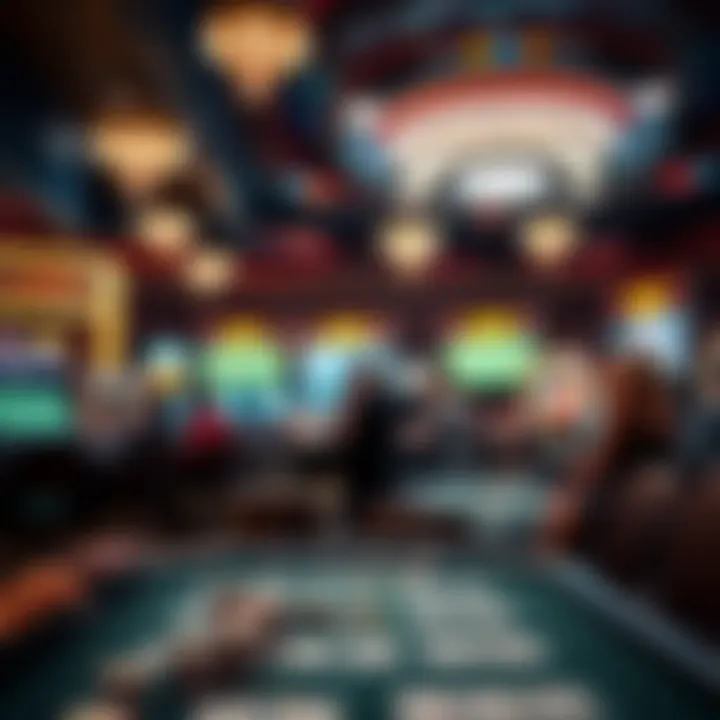 Exploring the Virtual Casino Experience Virtual casino atmosphere showcasing various games
