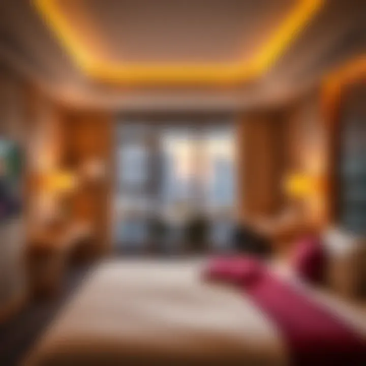 Elegant Accommodations with Casino Views Luxurious guest room in an AC Hotel with casino views