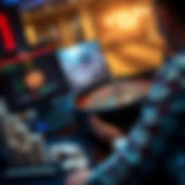 Engaging Online Roulette Experience Player engaging in online roulette gameplay on Bet365