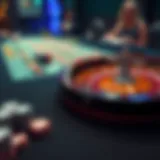 Bet365 Roulette Table Overview Overview of Bet365 Roulette table with chips and wheel