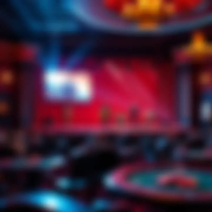 Captivating Live Entertainment at Caesars Live entertainment stage featuring a captivating performance