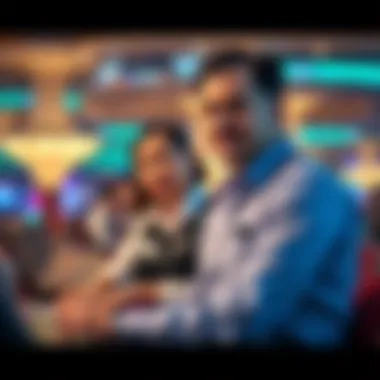 Elevating Customer Experience at Atlantis Casino Professional staff engaged in customer service