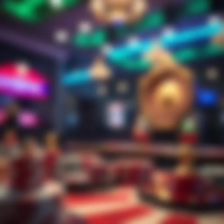 Ethical Considerations in the Gaming Industry A conceptual image depicting the ethics of gambling