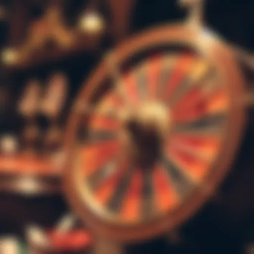 The Evolution of Spinning Wheel Casino Games A vintage spinning wheel showcasing the evolution of casino games