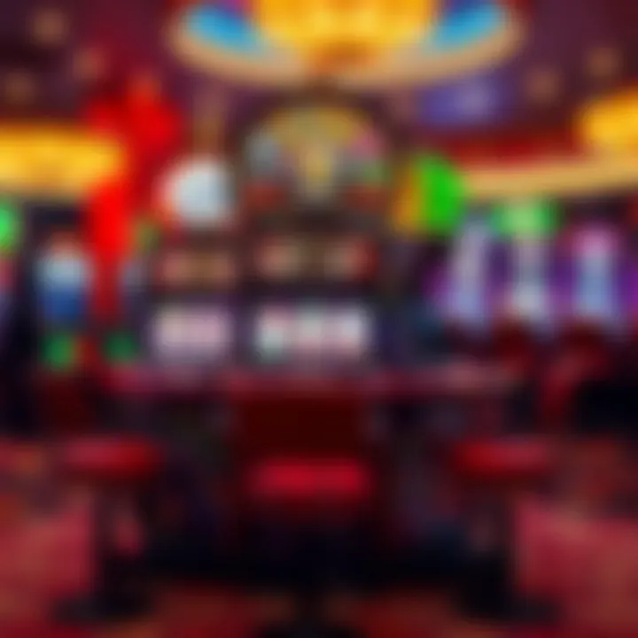 Modern Slot Machine Technology A modern slot machine with innovative technology features