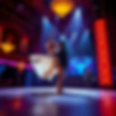 Dynamic dance performance lighting up the stage