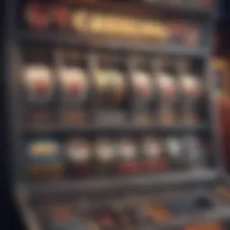 An engaging digital slot machine interface with vibrant graphics
