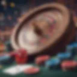 A vibrant collage of popular free casino game icons