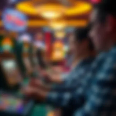 Players enjoying free slot games on different devices