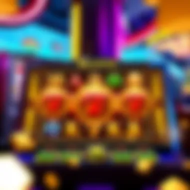 Interactive Online Slot Game An engaging interface of an online slot game highlighting bonus features