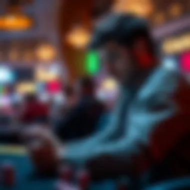 Engaged Player on Mobile Device A player engaged in gameplay on a mobile device, illustrating the accessibility of free slots.