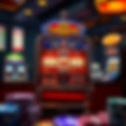 Intricate design of a Harrington Slot machine showcasing its mechanics and strategy