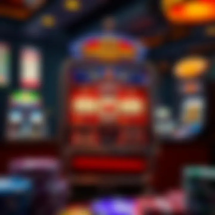 Intricate Design of Harrington Slot Machine Intricate design of a Harrington Slot machine showcasing its mechanics and strategy