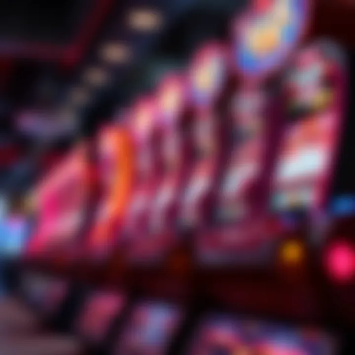 High-Payout Slot Machines Vibrant casino slot machines with high payout rates