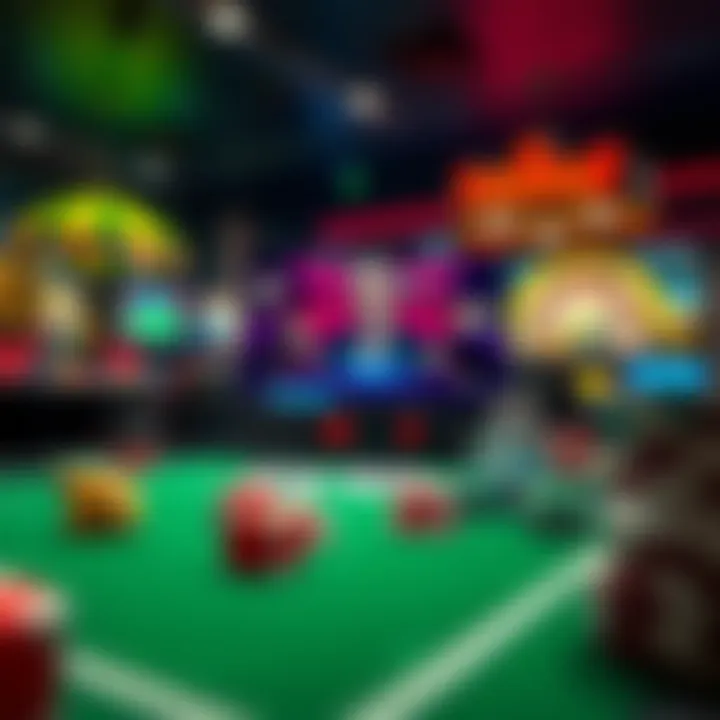 Gaming Genres in Internet Betting A visualization of various gaming genres available on internet betting sites