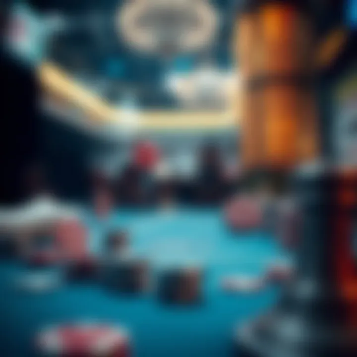 Regulatory Frameworks in Online Gambling A conceptual illustration depicting regulatory frameworks in online gambling