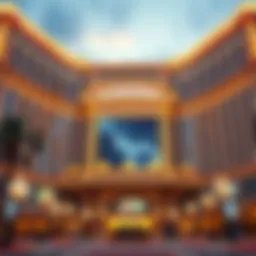 Exterior view of the largest casino on the East Coast showcasing its architectural grandeur