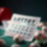 Lottery Ticket with Favorable Odds Lottery ticket showcasing favorable odds