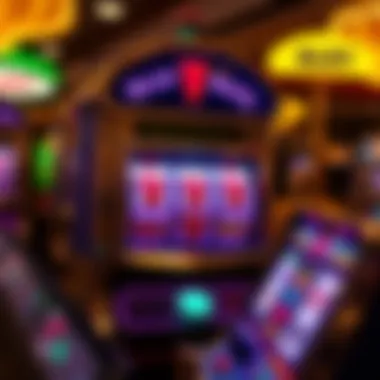 Graphical representation of slot game mechanics