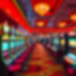 Vibrant gaming floor of Mohawk Casino