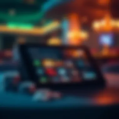 Choosing the Right Casino Platform User interface of a preferred online casino platform on a tablet