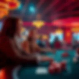 Promotional event showcasing player engagement