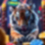 Majestic Siberian Tiger icon in a slot game