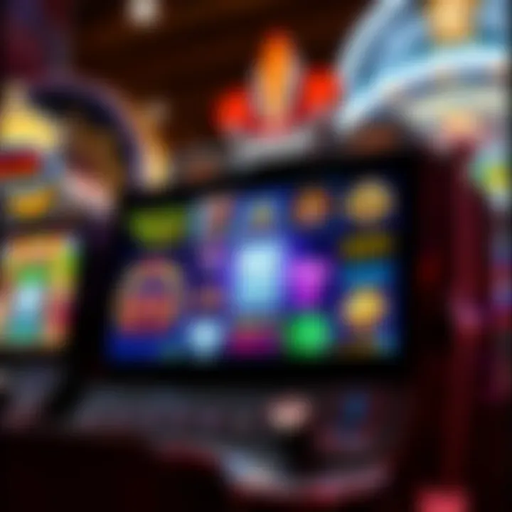A vibrant slot machine interface showcasing various themes