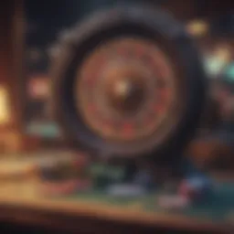 Visual representation of online slots showcasing free spins feature