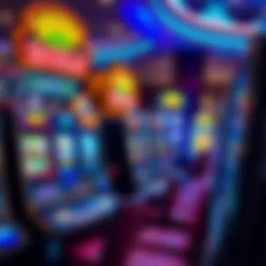 Colorful Themes at Lucky Eagle Casino Vibrant slot machine display with colorful themes