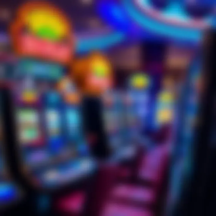 Colorful Themes at Lucky Eagle Casino Vibrant slot machine display with colorful themes