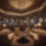 A luxurious lounge setting depicting the exclusivity of the BetMGM VIP experience