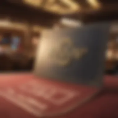An elegantly designed rewards card symbolizing BetMGM VIP benefits