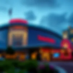 Exterior view of the Boston Harbor casino showcasing its modern architecture