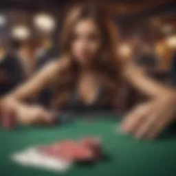 Overview of Zynga Poker gameplay interface